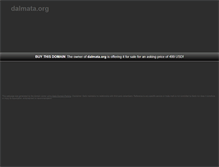 Tablet Screenshot of dalmata.org